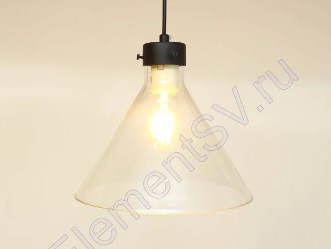 Светильник лофт Y0005001 PA24 (220V, E27, стекло) - фото.