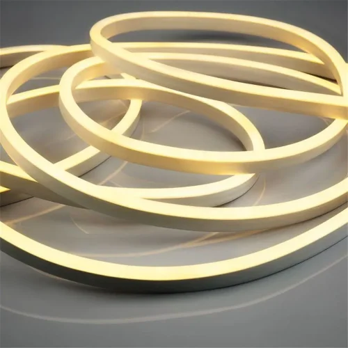 Шнур светодиодный гибкий неон Neon-Night SMD 8х16мм IP65 односторон. тепл. бел. 120 LED/м набор 10м (с компл.подключ.) Neon-Night 131-004 - фото 6