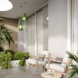 Подвесной светильник Freya FR5405PL-01GN1 (Зеленый)