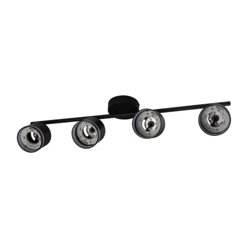 Светильник PCL-0704 max 20Вт (каждая лампа) 4xGX53 IP20 230В BL настен./потолочн. декор. под лампу JazzWay 5066885 - фото