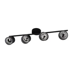 Светильник PCL-0704 max 20Вт (каждая лампа) 4xGX53 IP20 230В BL настен./потолочн. декор. под лампу JazzWay 5066885