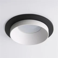 Встраиваемый точечный светильник 114 MR16 белый/черный (053344)