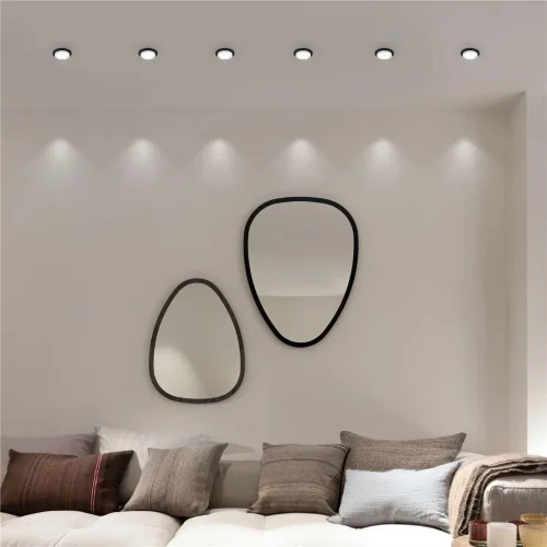 Встраиваемый точечный светильник 114 MR16 белый/черный - фото 4