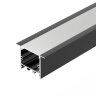 Профиль SL-LINIA49S-F-2000 ANOD BLACK (Arlight, Алюминий) - фото 1