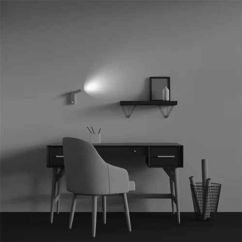 Настенный светильник (бра) Твист / Twist 3000К 3Вт (Белый) C077WL-L3W3K - фото 6
