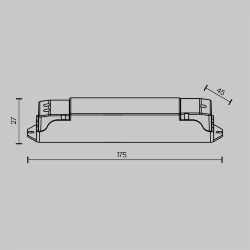 Контроллер TRIAC 720Вт (Белый) 731001