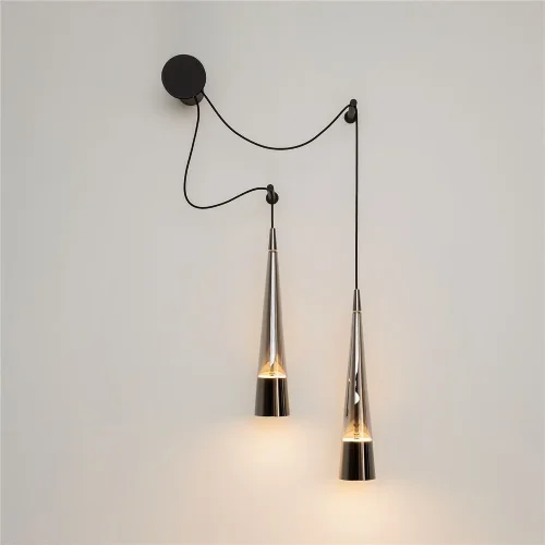 Настенный светильник (бра) Sintesi 3000К 24Вт (Хром) - фото 3