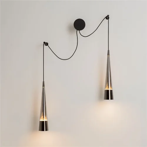 Настенный светильник (бра) Sintesi 3000К 24Вт (Хром) - фото 6