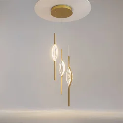 Подвесной светильник Foresight 3000К 24Вт (Латунь)