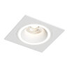 DK2061-WH Встраиваемый светильник IP 20, до 15 Вт, GU10, LED, белый, алюминий.
