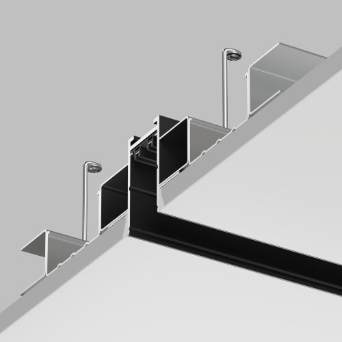 TR2013-BK Встраиваемый шинопровод SMART 3м под ГКЛ, черный. Фото 2