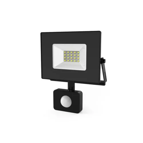 Прожектор светодиодный Elementary 30Вт 6500К IP65 2850лм 175-265В ДО с датчиком движения черн. GAUSS 628511330 - фото 2