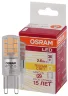Лампа светодиодная 2.6W/2700K (=30W) 230V G9 | 320Lm d15x52 | LED Star | - OSRAM. Фото 3