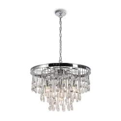 Подвесной светильник Linn E14x5 (Хром)