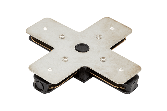 'X-коннектор для  однофазных  трековых систем, CN2-BL-X. Фото 2