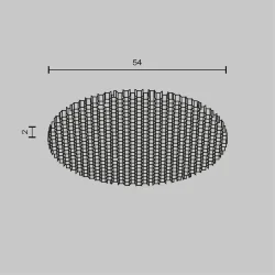 Светофильтр HoneyComb ⌀54мм для Focus Led 20Вт (Черный)