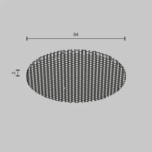Светофильтр HoneyComb ⌀54мм для Focus Led 20Вт (Черный) - фото 3