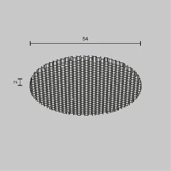 Светофильтр HoneyComb ⌀54мм для Focus Led 20Вт (Черный)