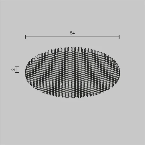 Светофильтр HoneyComb ⌀54мм для Фокус / Focus Led 20Вт (Черный) HoneyComb-D52 - фото 3