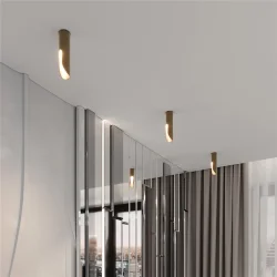 Светильник потолочный светодиодный Apex 7W 3000K латунь 25113/LED (068291)