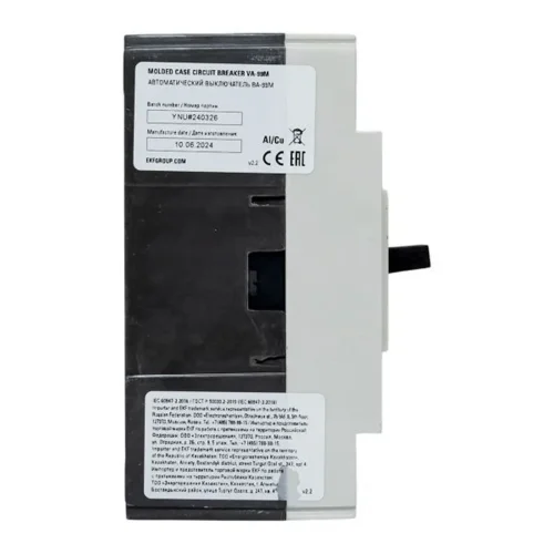 Выключатель автоматический 3п 63/20А 25кА ВА-99М PROxima EKF mccb99-63-20m - фото 3