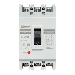 Выключатель автоматический 3п 63/20А 25кА ВА-99М PROxima EKF mccb99-63-20m