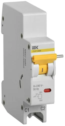 Расцепитель независимый РН47-60М на DIN-рейку для ВА47-60M KARAT IEK MVA31D-RN-1 - фото