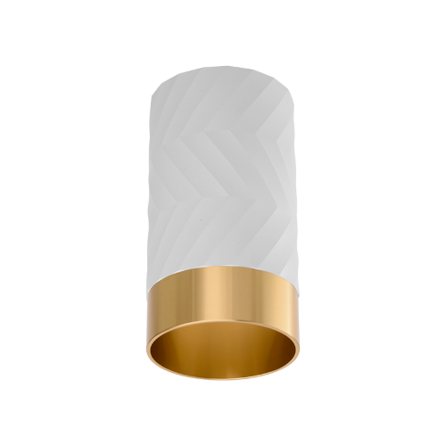 Светильник WOLTA WSL-GU10/09WG под лампу GU10 Белый / Золотой LINEA - фото 5.