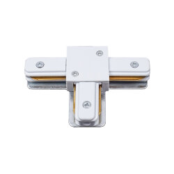 UBX-Q122 G31 WHITE 1 POLYBAG Соединитель для шинопроводов типа G, Т-образный, Однофазный, Белый.