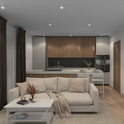 Светильник накладной IP 20, 5 Вт, LED 4000, белый, алюминий/акрил, Denkirs DK4013-WH