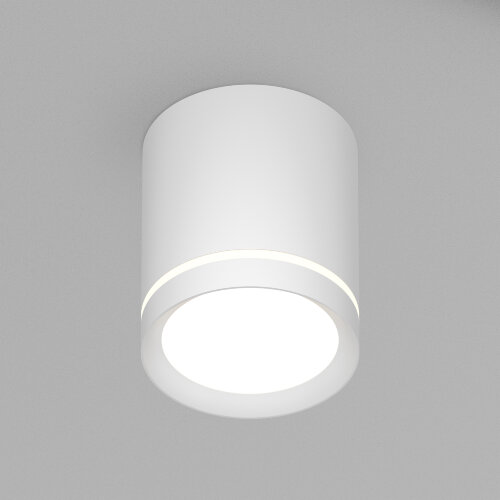 DK4013-WH Светильник накладной IP 20, 5 Вт, LED 4000, белый, алюминий/акрил.