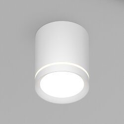 Светильник накладной IP 20, 5 Вт, LED 4000, белый, алюминий/акрил, Denkirs DK4013-WH