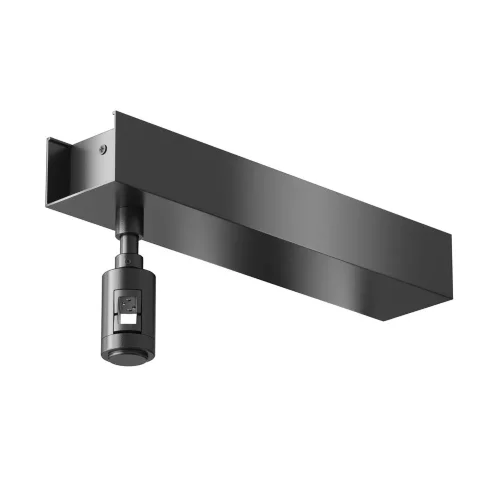 Основание потолочное Short для блока питания с вводом питания Flarity черный (Черный) - фото