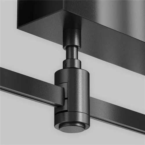 Основание потолочное Short для блока питания с вводом питания Flarity черный (Черный) - фото 4