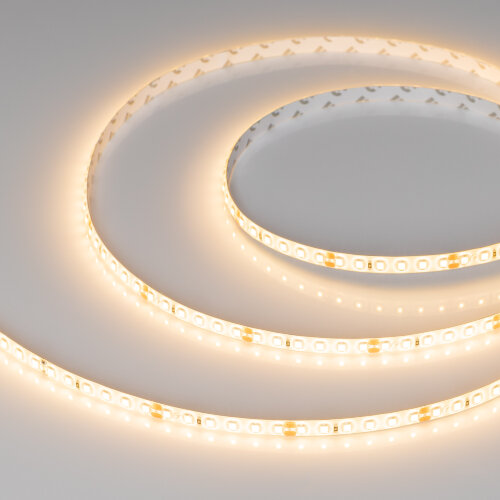 Светодиодная лента герметичная RTW-SE-A120-8mm 24V Warm2700 (9.6 W/m, IP65, 2835, 5m) (Arlight) 055405 - фото