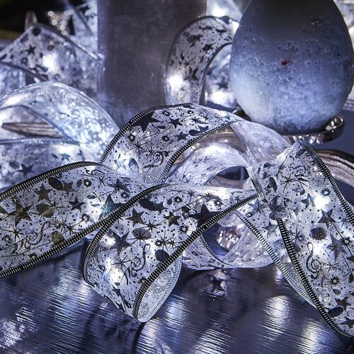 ULD-S1000-100-SCB-3AA WHITE IP20 RIBBON Гирлянда светодиодная Лента на батарейках 3AA не в-к, 10м, 100 светодиодов, Белый свет, Провод медный, TM Uniel - фото 3