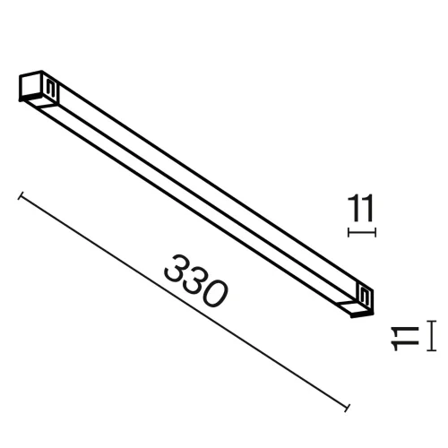 Трековый светильник Базис / Basis Exility X 4000K 6Вт 120° (Черный) TR240-2-6W4K-B - фото 8