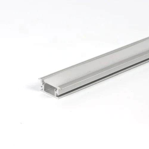 Алюминиевый профиль встраиваемый 783 (2000x27.3/21x11мм с ударопрочным рассеивателем) - фото I