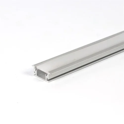 Алюминиевый профиль встраиваемый 783 (2000x27.3/21x11мм с ударопрочным рассеивателем) - фото I