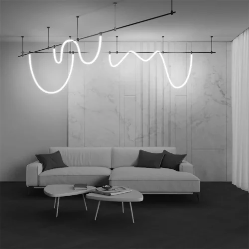 Трековый светильник Tau Flarity 4000K 27Вт 360° (Черный) - фото 5