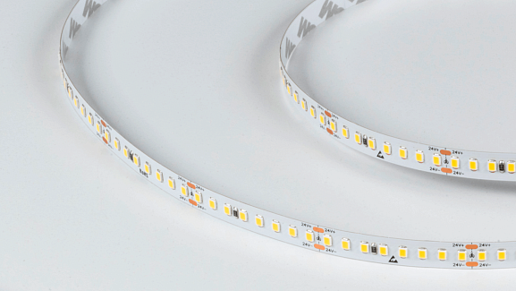 Светодиодная лента SMD-2835 нейтральный белый тип свечения, DSG2160-24-NW-33. Фото 2