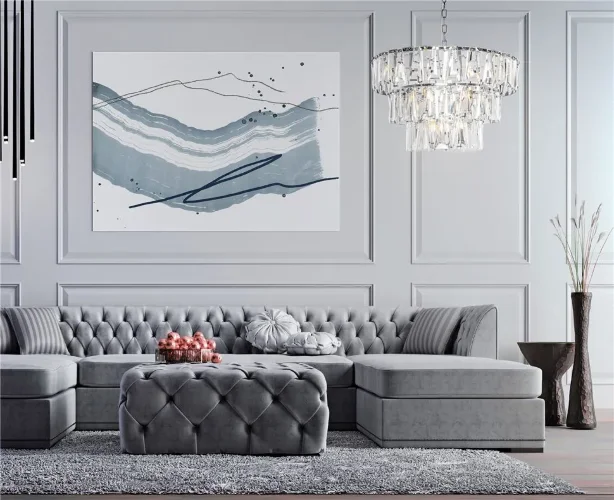 Подвесной светильник Puntes E14х18 (Хром) - фото 5