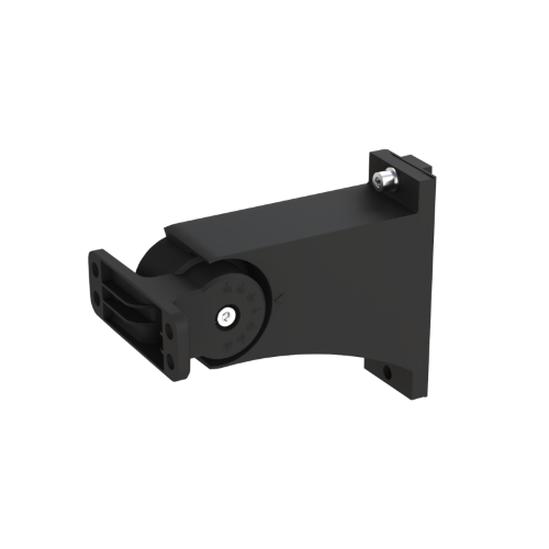 Кронштейн на опору поворотный AMA-ДКУ-LEVEL-BL для уличных светильников ДКУ-LEVEL черный NEOX - Фото