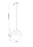Подвесной светильник Винаре / Vinare E14х1 (Никель) P074PL-01N - фото 4