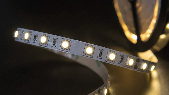 Светодиодная лента 5050, 60 LED/м, 14,4 Вт/м, 24В , IP20, Цвет: Нейтральный белый, SWG560-24-14.4-NW-M - фото