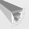 Cиликоновая оболочка T0808 S26 (8*8mm, pcb 5mm) - фото I