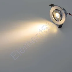 Светодиодный светильник точечный RCH (1W, Warm White)