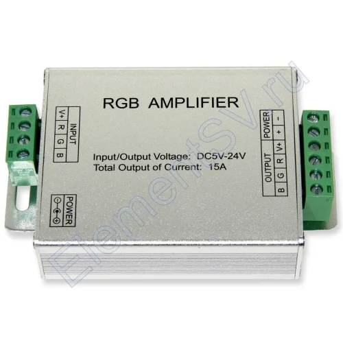 Усилитель RGB-15A(12-24V, 180-360W) - фото.