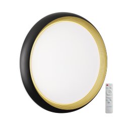 Настенно-потолочный светильник «Sonex» 7651/EL, серия: TOFIQ BLACK (накладной) - Беспроводной пульт ДУ