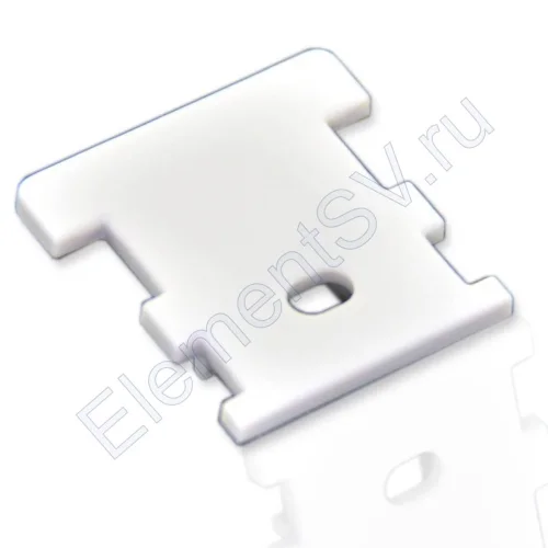 Заглушка с отверстием для профиля B2626 (982) - фото.